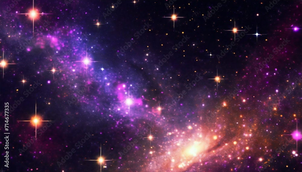 colorful stars and space background universe wallpaper 