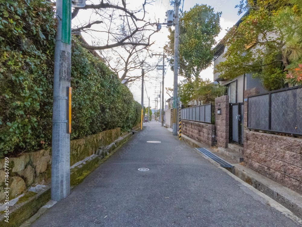 大阪府池田市の市街地