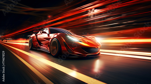 The acceleration of a supercharged sports car. © Muhammad