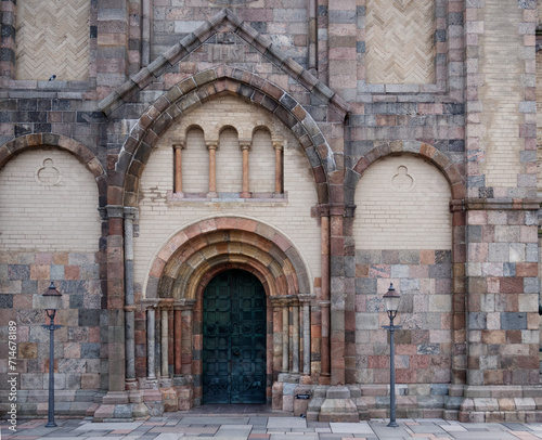 entrance to the cathedral of Ribe in Denmark © Ralf