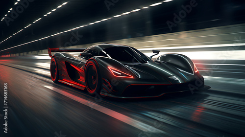 The top speed of a track-focused hypercar.