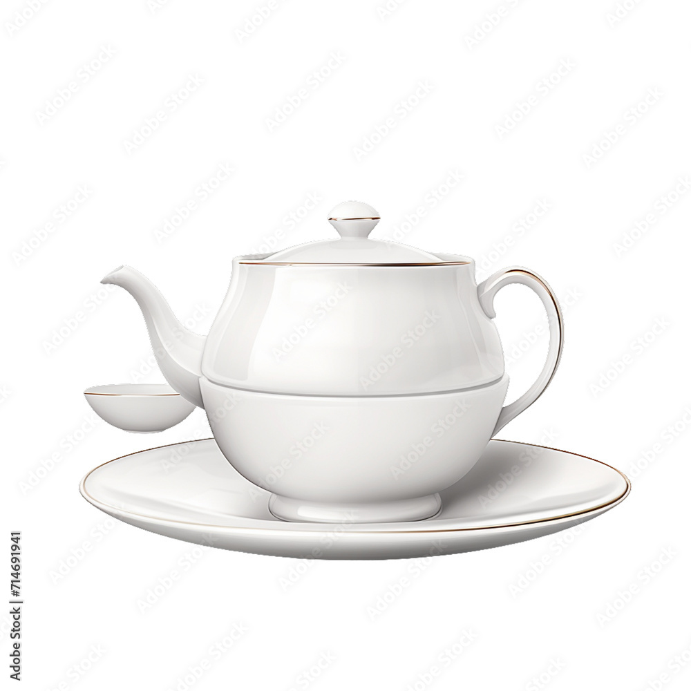 teapot and cup