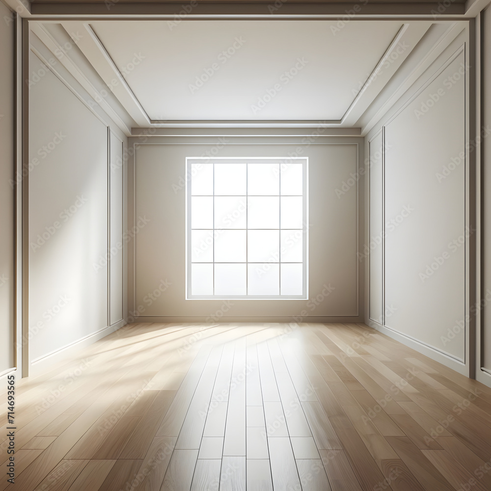 Obraz premium Empty minimalism interior room