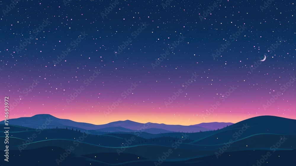 Extremely beautiful starry night sky with stars Extremely beautiful starry night sky with stars