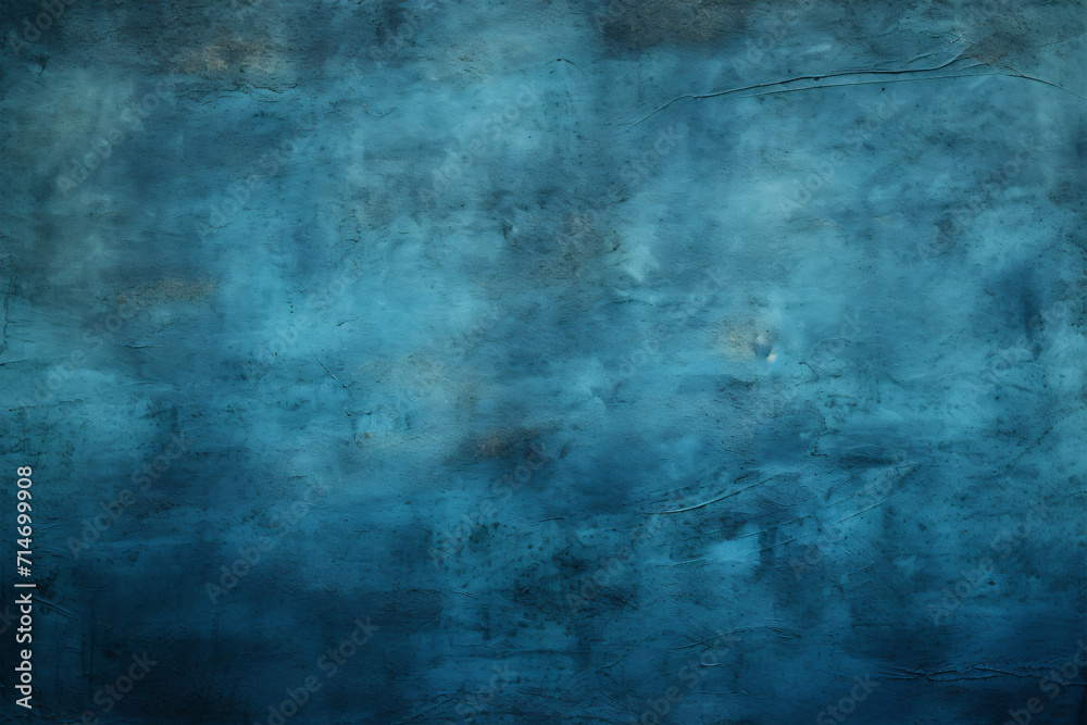 Grunge blue wall background or texture generated AI Grunge blue wall background or texture generated AI
