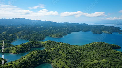 lake in mountains high definition photographic creative image