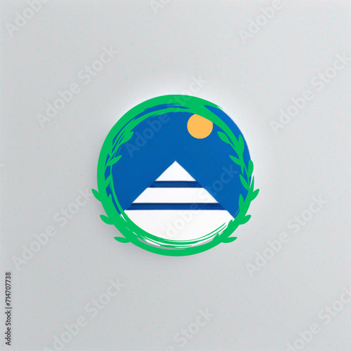 This is a concept  mountain type logo for any purpose .