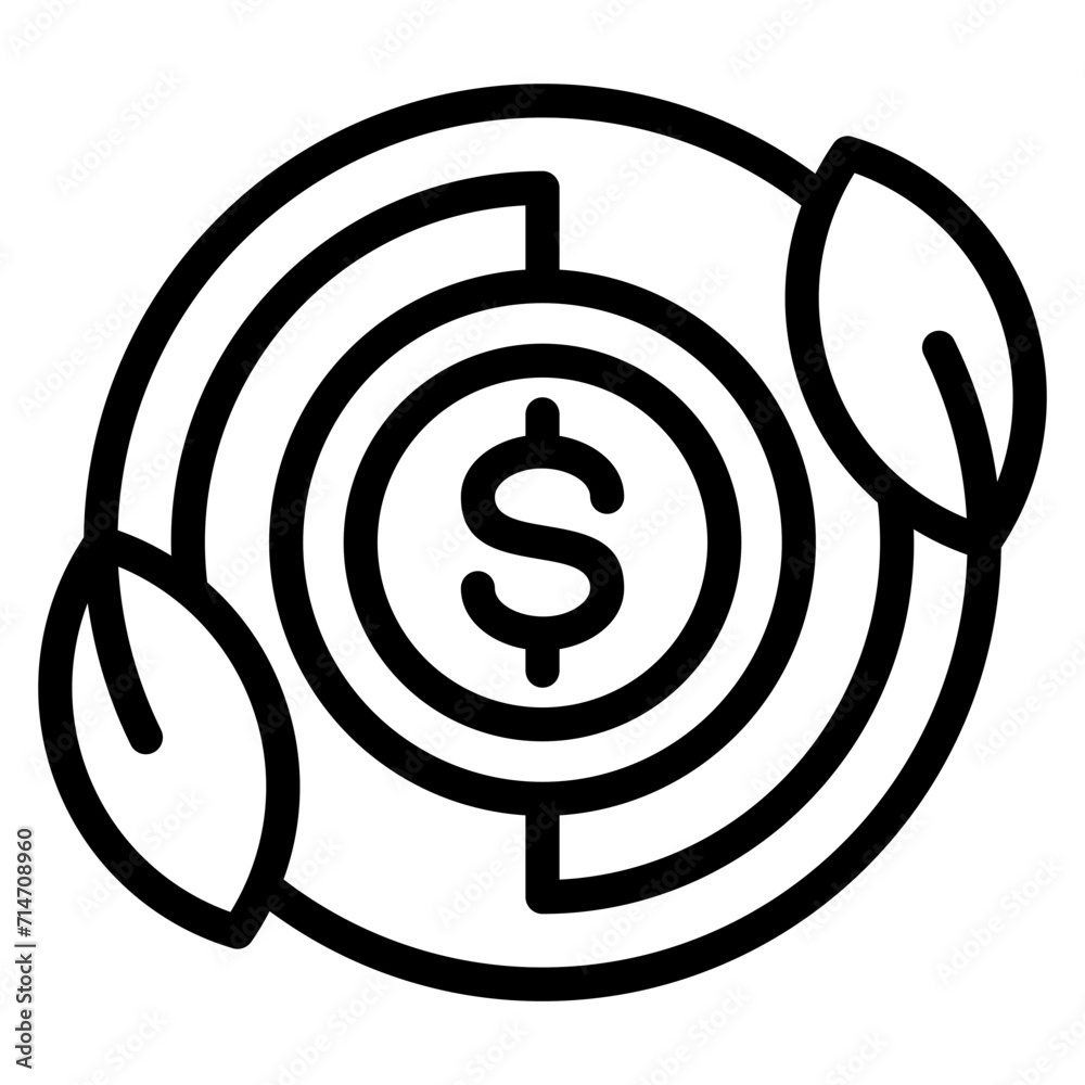 Sustainability Outline Icon Sustainability Outline Icon