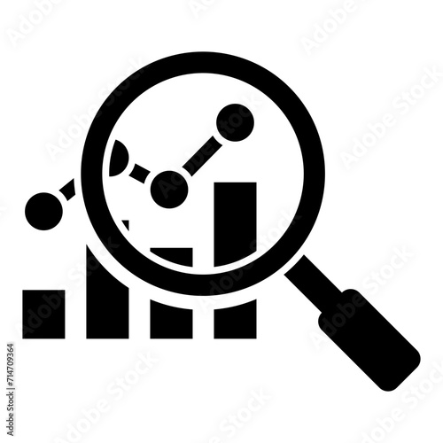 Analysis Glyph Icon