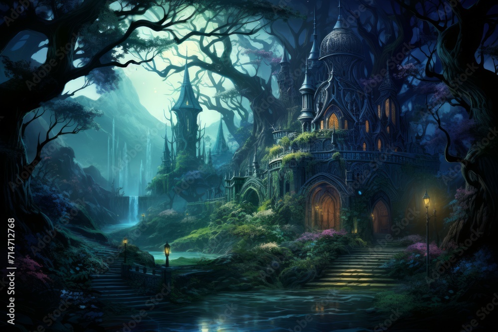 Whispering enchanted forests, where the trees share secrets and ancient wisdom - Generative AI Whispering enchanted forests, where the trees share secrets and ancient wisdom - Generative AI