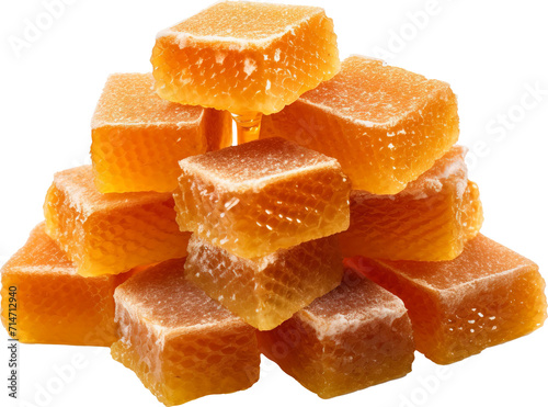 Wallpaper Mural Honeycomb isolated on transparent background. PNG Torontodigital.ca