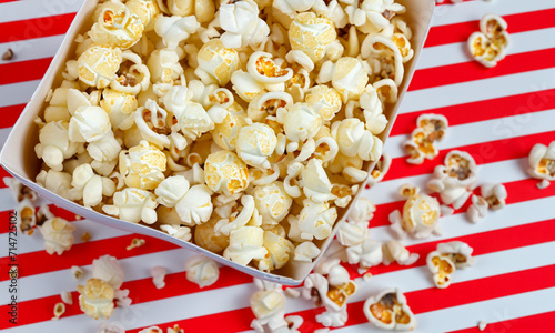 Poppiges Vergnügen: Knuspriges Popcorn in seiner ganzen Pracht