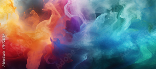 colorful smoke  gas  fog  watercolor 34