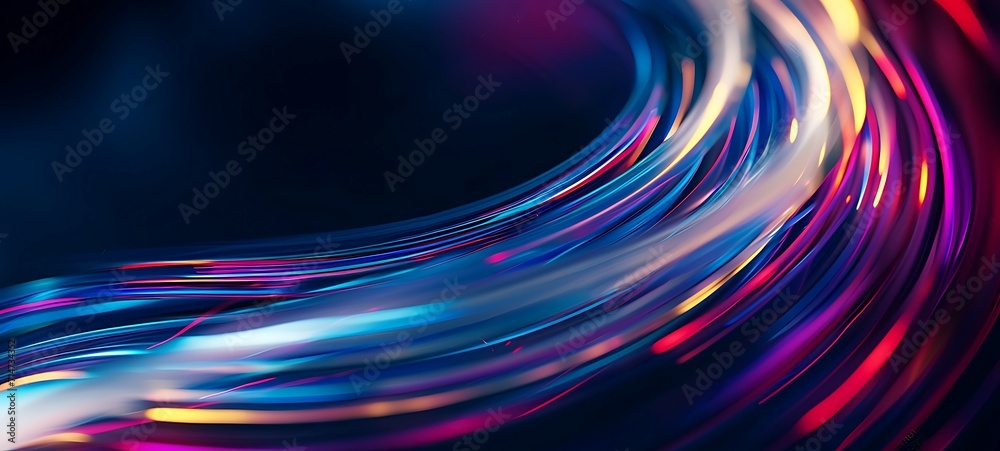 Energy Light Lines Flow Energy Light Lines Flow