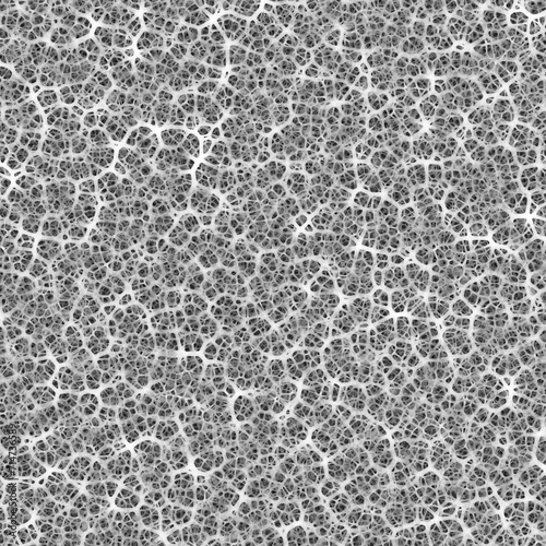 Seamless texture of Spong form (Spongiformia). Fashion graphic background design. photo
