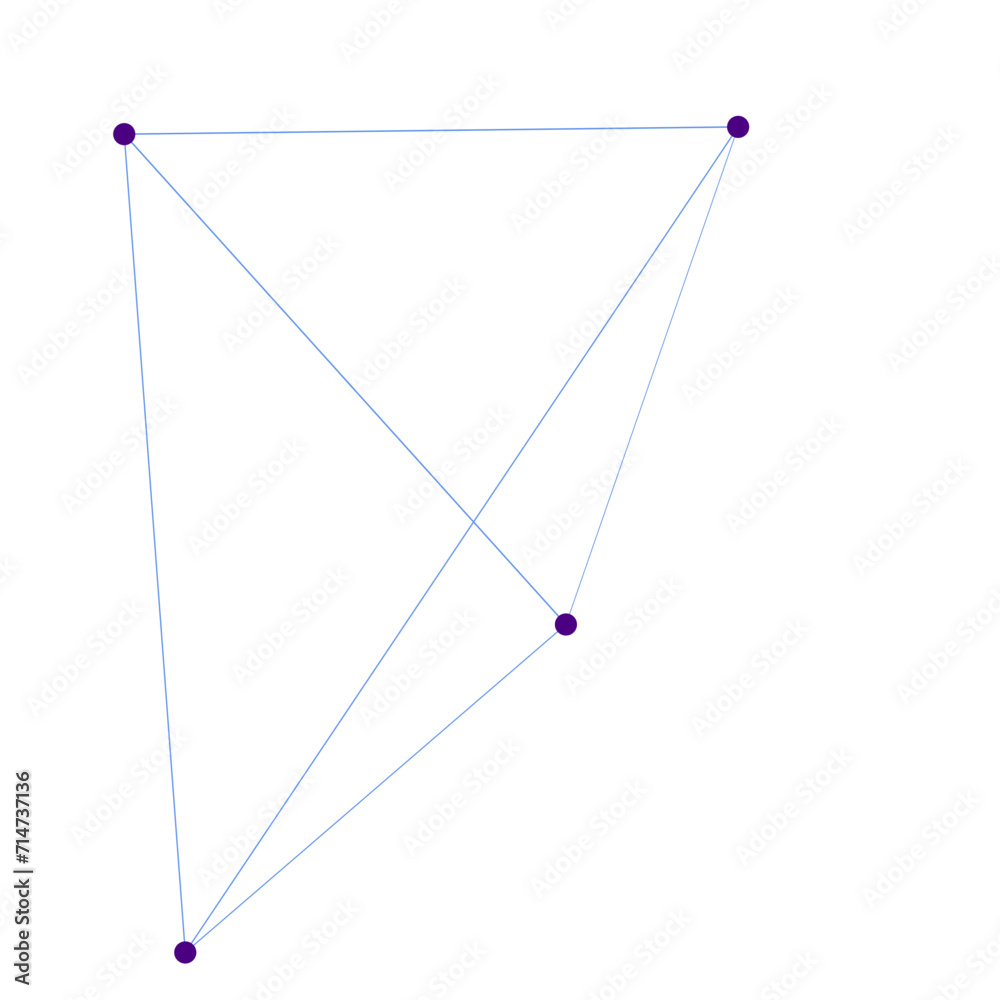 An abstract cut out transparent node network futuristic design element An abstract cut out transparent node network futuristic design element