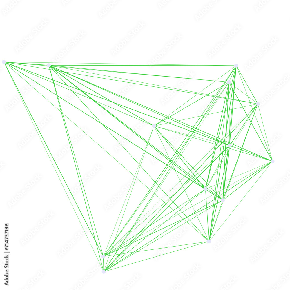 An abstract cut out transparent node network futuristic design element An abstract cut out transparent node network futuristic design element