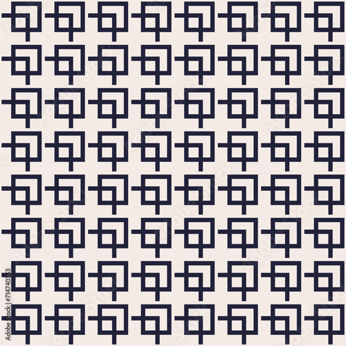 Geometric seamless pattern. Abstract geometric pattern with purple color and simple line. seamless pattern background