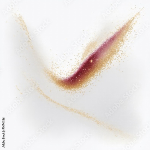 White background with a scattering of gold sparkles abstract Background