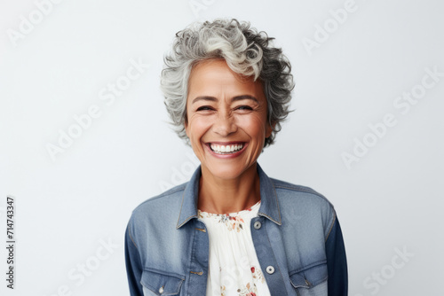 Elderly woman smile happy person older face portrait female senior old beauty adult mature photo