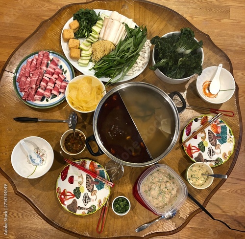 Lunar new year feast