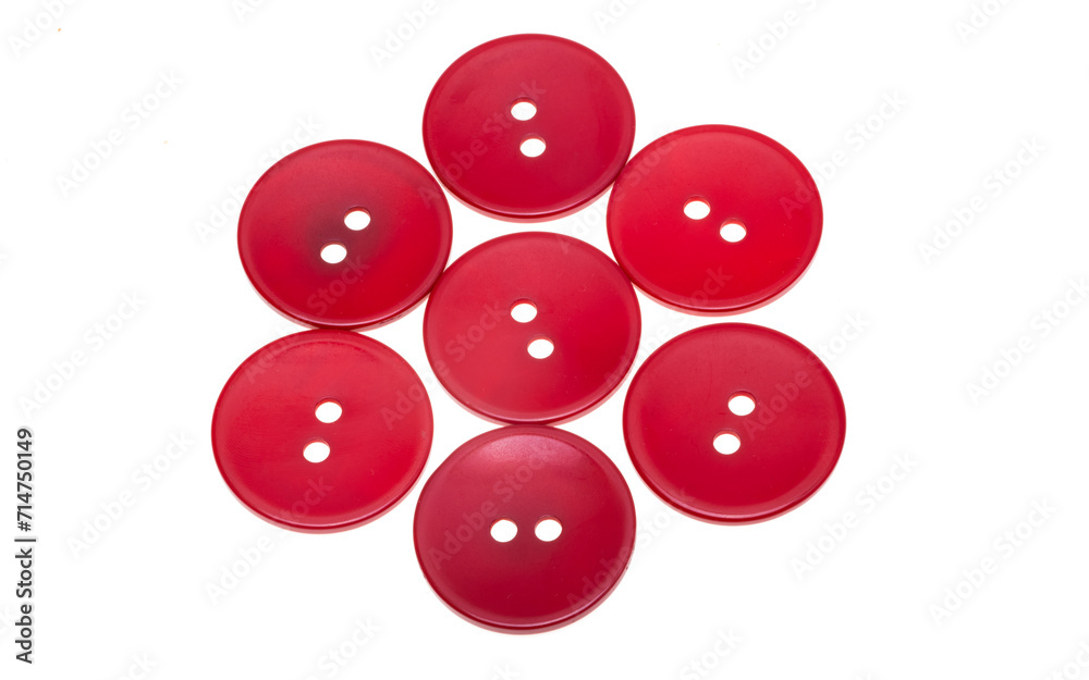 big red buttons isolated big red buttons isolated