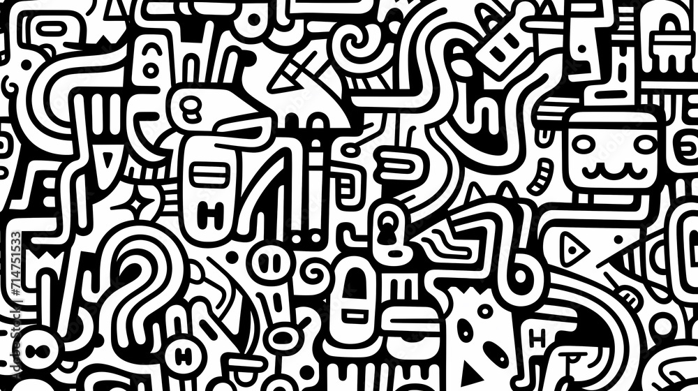 Cute graffiti art abstract background poster web page PPT, art background Cute graffiti art abstract background poster web page PPT, art background