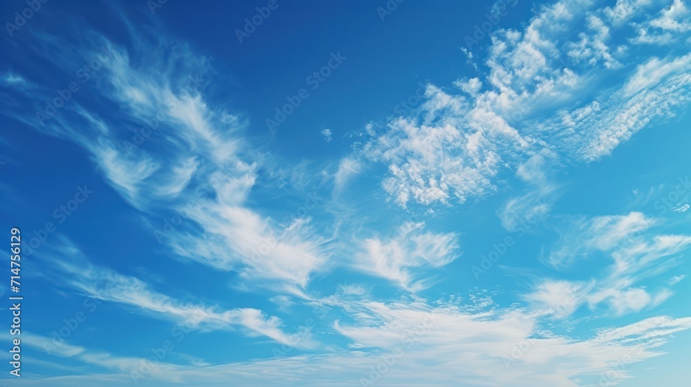 Blue Sky With Clouds Blue Sky With Clouds