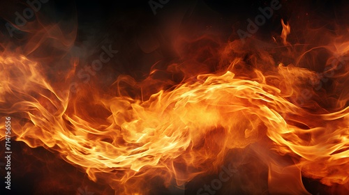 fire background whit orance red and bkack flames