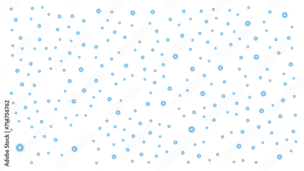 The blue light ball background has a dreamy feel The blue light ball background has a dreamy feel