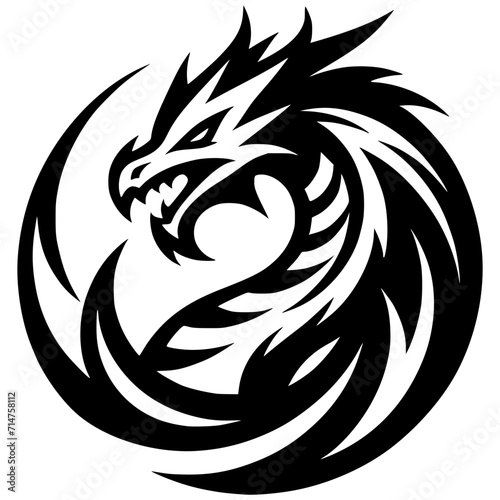 Vectorized Dragon Emblem