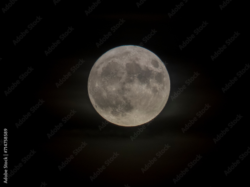 Full moon on night sky background, beautiful moon planet on space, close up view photo Full moon on night sky background, beautiful moon planet on space, close up view photo