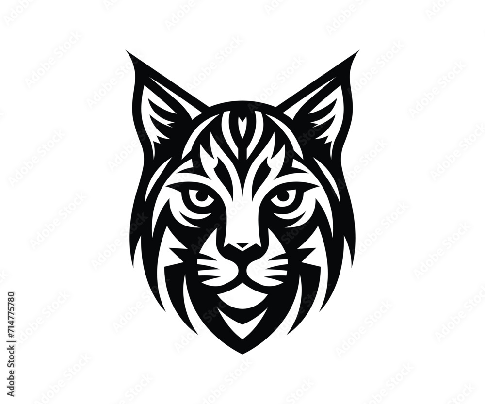Fototapeta premium Lynx Wild Cat Logo