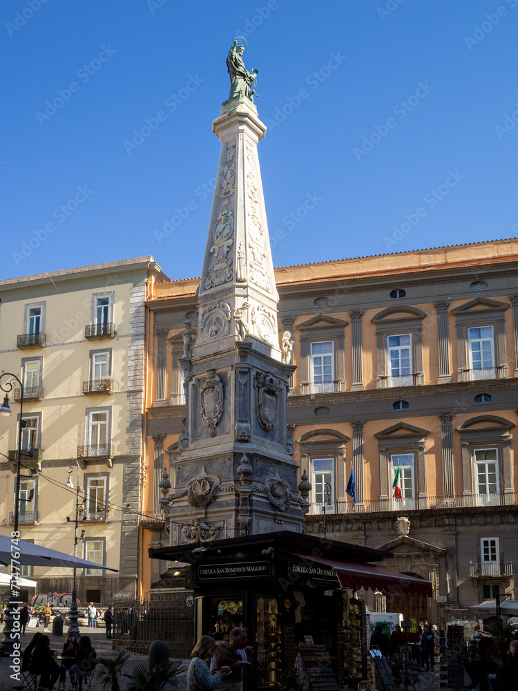 Obelisco di San Domenico, Naples