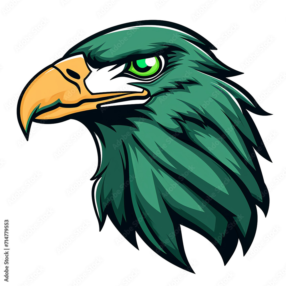 Obraz premium american bald eagle illustration