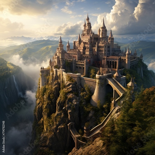 World most beautiful hill castles picture photo