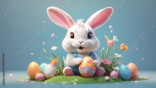 Whisking Wonders  3D Easter Bunny Delights