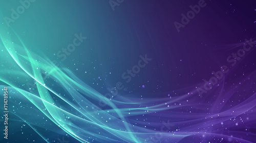 Turquoise and Purple banner background. PowerPoint and Business background.