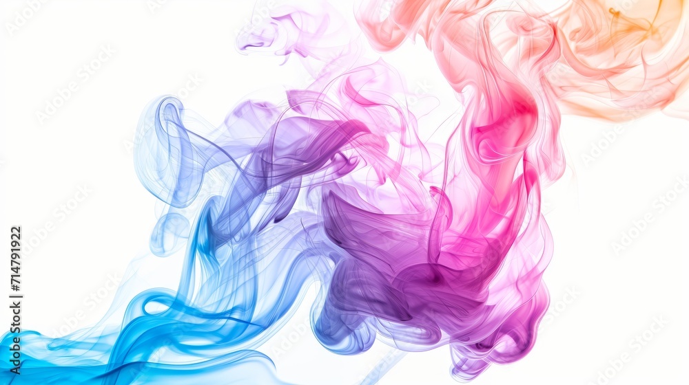 Fluid Fantasy: The Mesmerizing Motion of Color