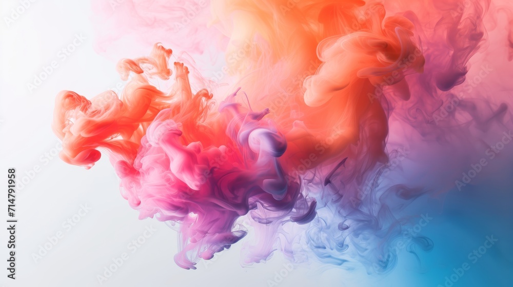 Motion in Color: The Abstract Artistry of Smoke