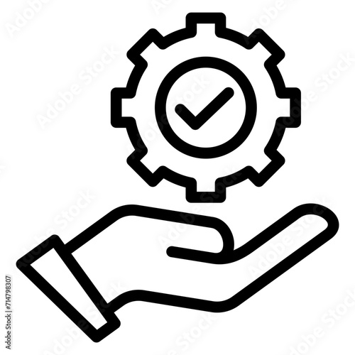 Dedication Outline Icon