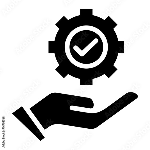 Dedication Glyph Icon