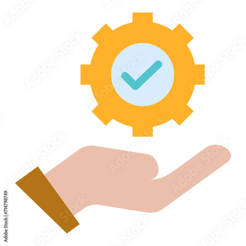 Dedication Flat Icon