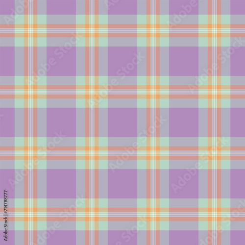Texture tartan check of background textile fabric with a vector plaid pattern seamless.