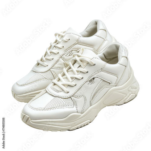 Fashionable stylish sports casual shoes creative minimalistic layout with footwear