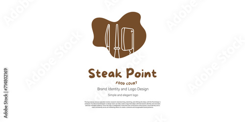 food and restaurant logo design for graphic designer or web developer