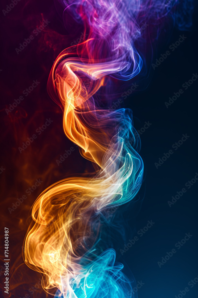 Abstract colorful smoke background Abstract colorful smoke background