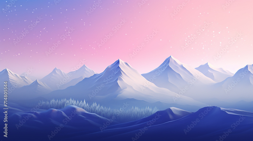 Fototapeta premium mountains in the mountains