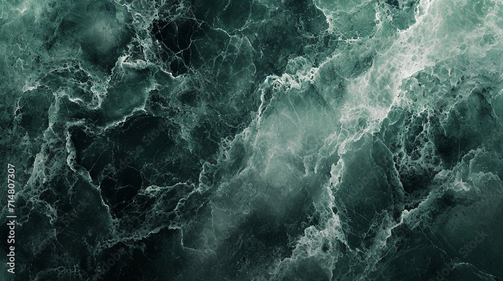 Fototapeta premium Dark Green and Gray marble background