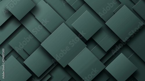 Dark Green and Gray abstract background vector presentation design. PowerPoint and Business background.